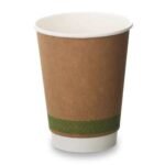 12oz Double Wall Compostable Paper Cups (500)