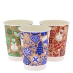 12oz Vegware Double Wall Christmas Cups   500
