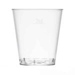 1oz Clear Plastic Shot Glass (1000)