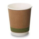 8oz Double Wall Compostable Paper Cups (500)