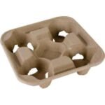 Edenware 4 Cup Carry Tray 90 Pack