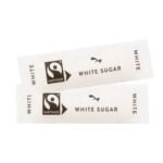Nutshell Fairtrade White Sugar Flatsticks Case of 1000