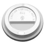 6 8oz White Sip Lids (500)