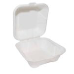 Bagasse Burger Box 6″ (500)