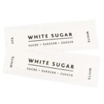 White Sugar Mini Sticks Case of 1000