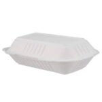 Bagasse 7″ x 5″ Biodegradable Clamshell 50