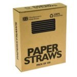Cocktail Straws   Black (250)