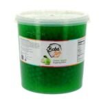 Boba Lish Green Apple Popping Boba Pearls for Bubble Tea 3.4kg