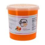 Boba Lish Peach Popping Boba Pearls for Bubble Tea 3.4kg