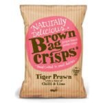 Brown Bag Tiger Prawn Crisps (20 x 40g)