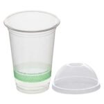 16oz Compostable Milkshake Cup & Domed Lid Combo (100)
