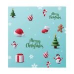 Christmas Greaseproof Paper   Medium (500)