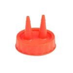 Precision Dual FIFO Dispensing Cap   Orange