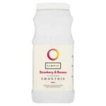 Simply Strawberry and Banana Smoothie Mix 1L