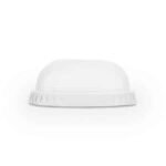 Vegware 76 Series PLA Domed Lid  Straw Slot   100