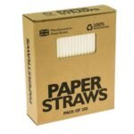 Paper Drinking Straws   White (250)